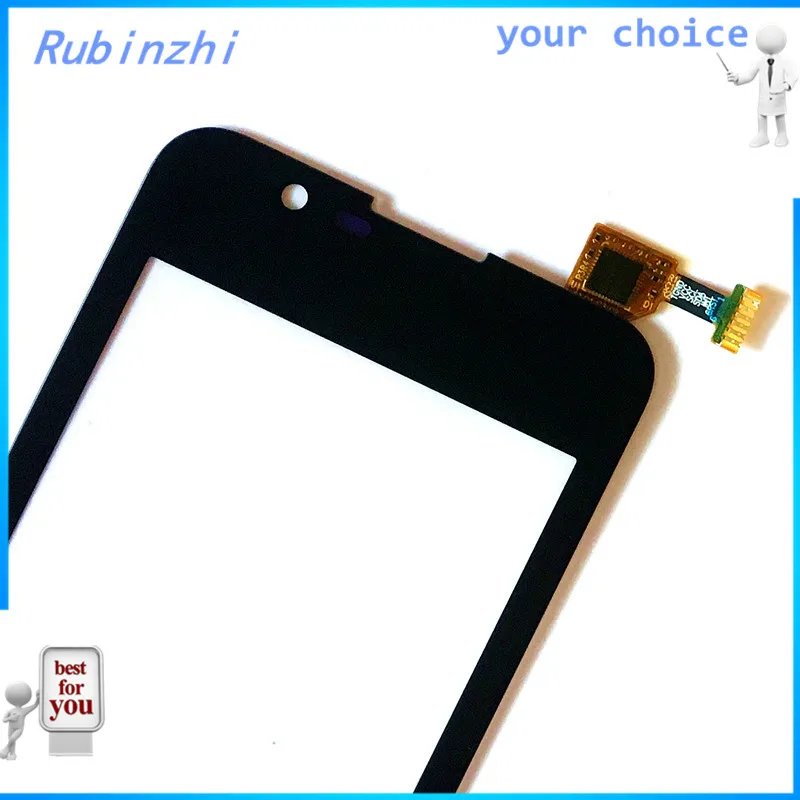 Сенсорный экран Rubinzhi с бесплатной лентой для телефона сенсорный BQ BQ-4072 4072 Strike mini