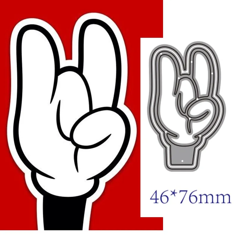 

Metal cutting dies cut die mold gesture decoration Scrapbook paper craft knife mould blade punch stencils