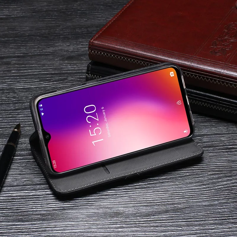 ITien роскошный прочный кожаный защитный резиновый чехол для телефона Umidigi One Max TPU