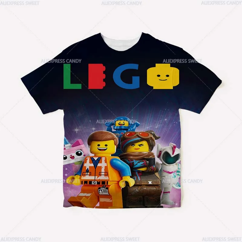 

Kids Anime Print Tees Children Short-sleeved Tshirts Boys Ninjago T-shirts Tops Summer Girls T Shirts Cartoon Pattern Clothes