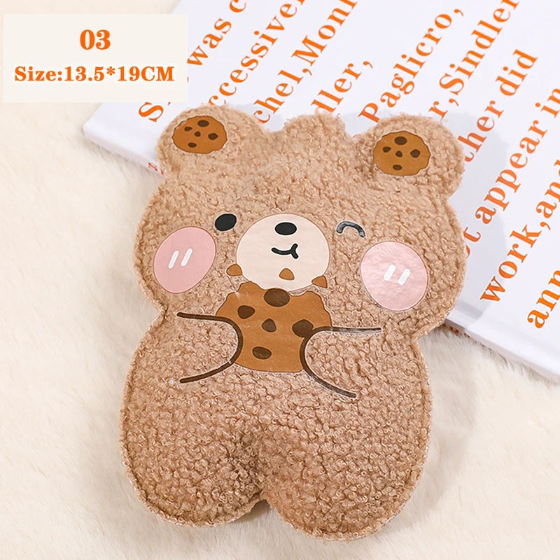 Зимняя бутылка для горячей воды теплое украшение живота заполненная