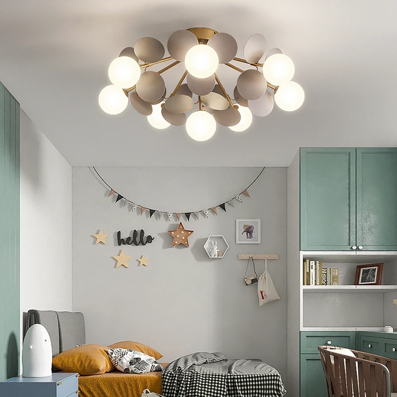 $36.00 Modern Nordic Led Ceiling Lamp Living Room Kitchen Bedroom Hallway Scandinavian Style Loft Lights Decoration Indoor Lighting