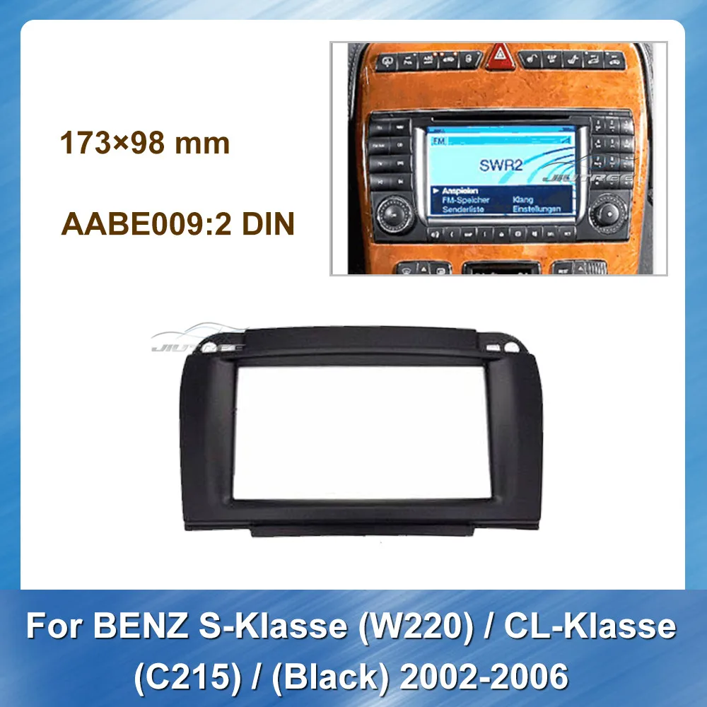Автомобильный радиоприемник для BENZ S klассе W220 CL C215 черный 2002 2006 автомобильный