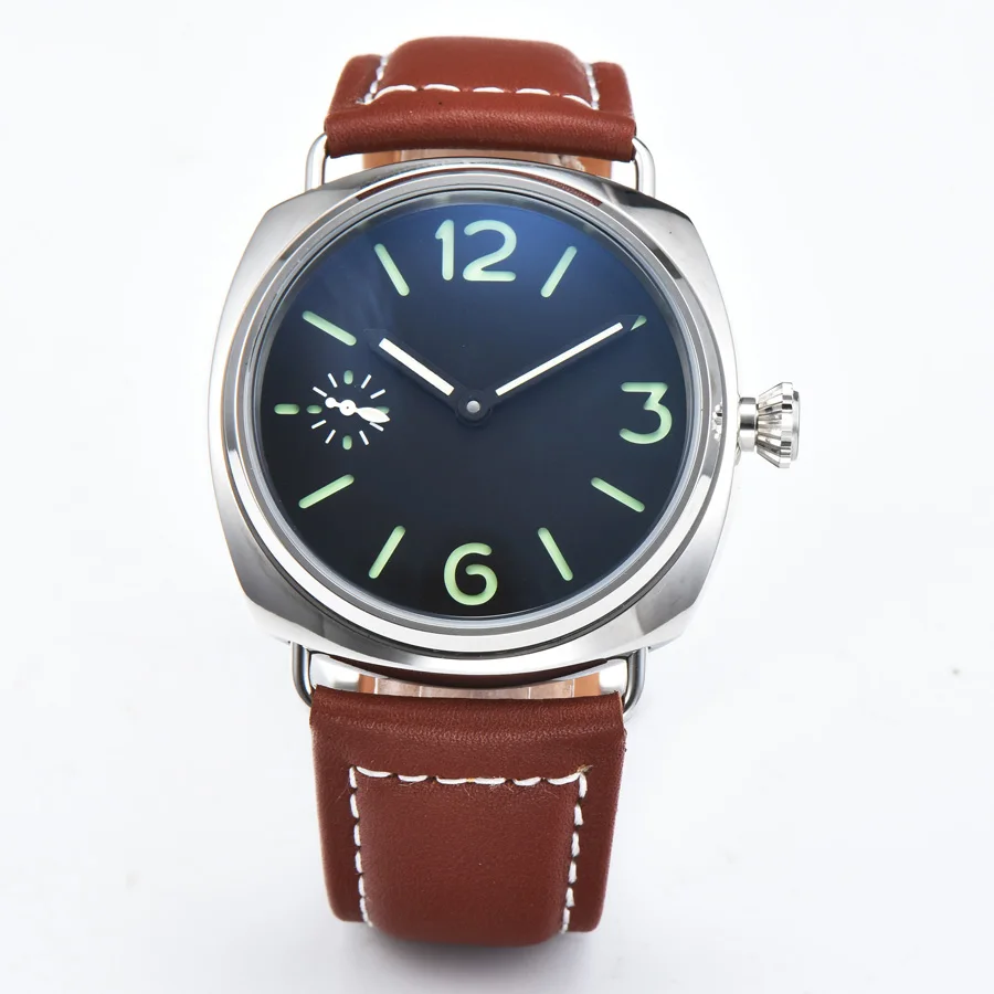 Механические часы мужские светящиеся водонепроницаемые ручные обмотки из