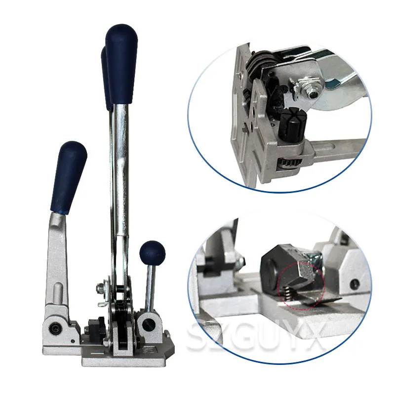 

Ручной Упаковочный Инструмент «Три в одном» затягивает блокировку и отрезает три в одном портативный ручной упаковщик