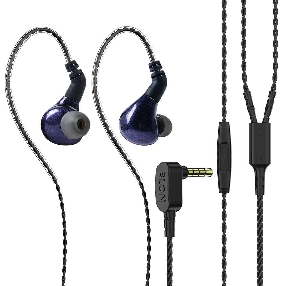 Новинка BLON BL-03 BL03 10 мм карбоновые диафрагменные динамические наушники-вкладыши