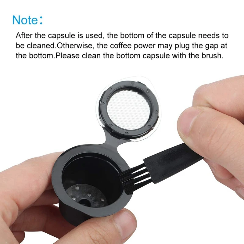 

3 Pack Capsules Refillable Set - Reusable Coffee Pods & 1set Automatic Smart Dry and Wet Robot Vacuum Cleaner