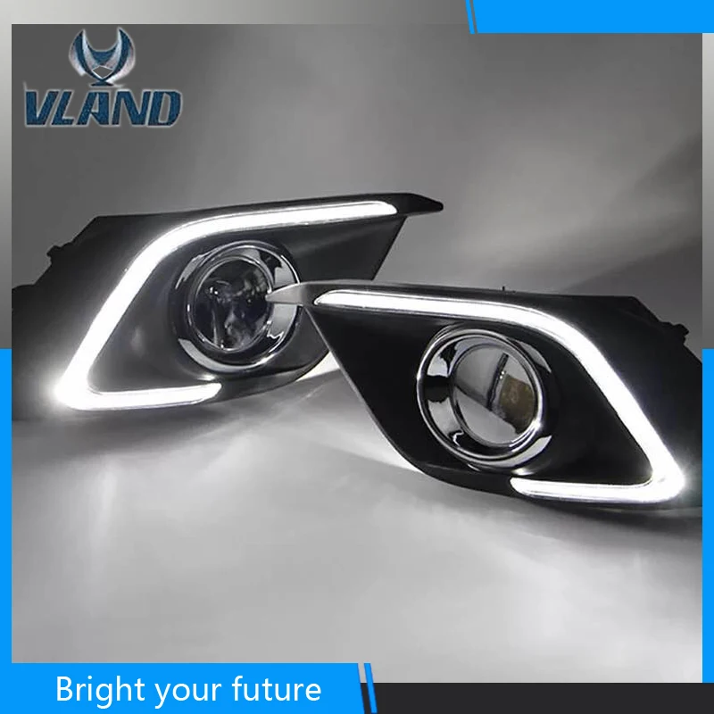 Дневные ходовые огни для Mazda 3 2 шт. дневные с указателем поворота противотуманная