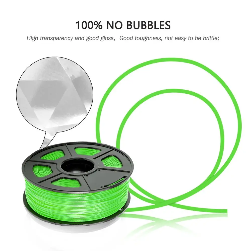 PETG 3D-принтеры нити Enotepad 1 75 мм Вес нетто: кг 2.2LB катушки ПЭТ принтер eco-friendly Материал