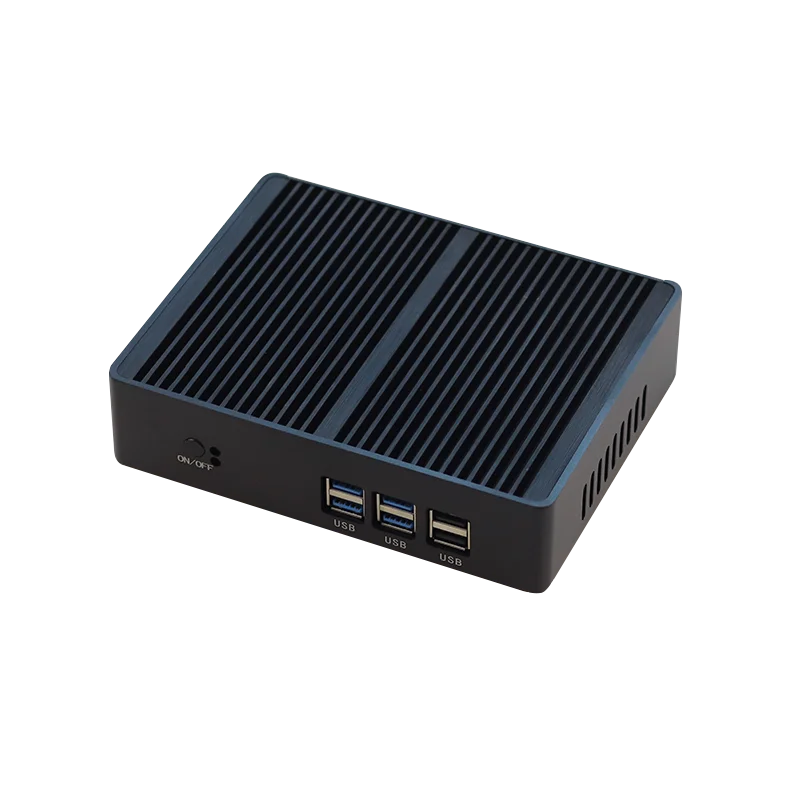 Новейший мини компьютер intel core i7 безвентиляторный промышленный Мини i3 7100U ubuntu