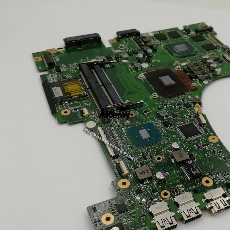 

Akemy GL553VW Laptop motherboard For Asus ROG GL553VW GL553V FX53VM ZX53VM original mainboard I5-6300HQ GTX960M