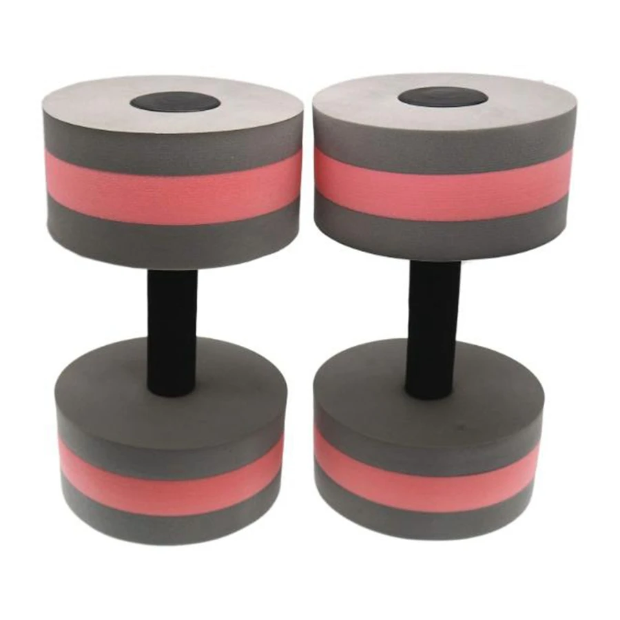 

Hot AD-2 Pcs Aerobic Exercise Foam Dumbbell Pool Resistance, Water Fitness Barbell Handlebar Exercise Equipment to Lose Weight