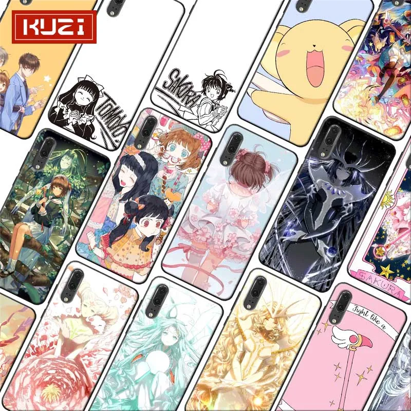 Cardcaptor Sakura чехол для телефона huawei honor 9x pro 8x10 10 lite 20 Мягкий силиконовый искатель