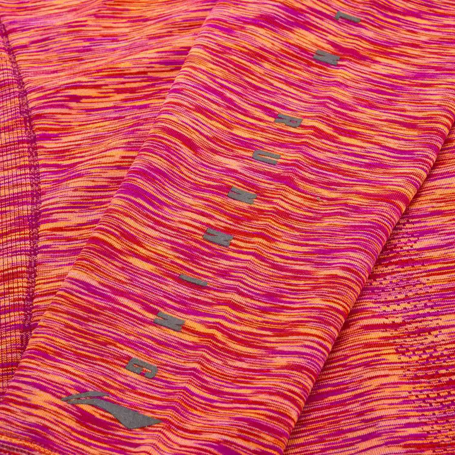 Женская Беговая футболка Li Ning с длинным рукавом бесшовная облегающая подкладка li