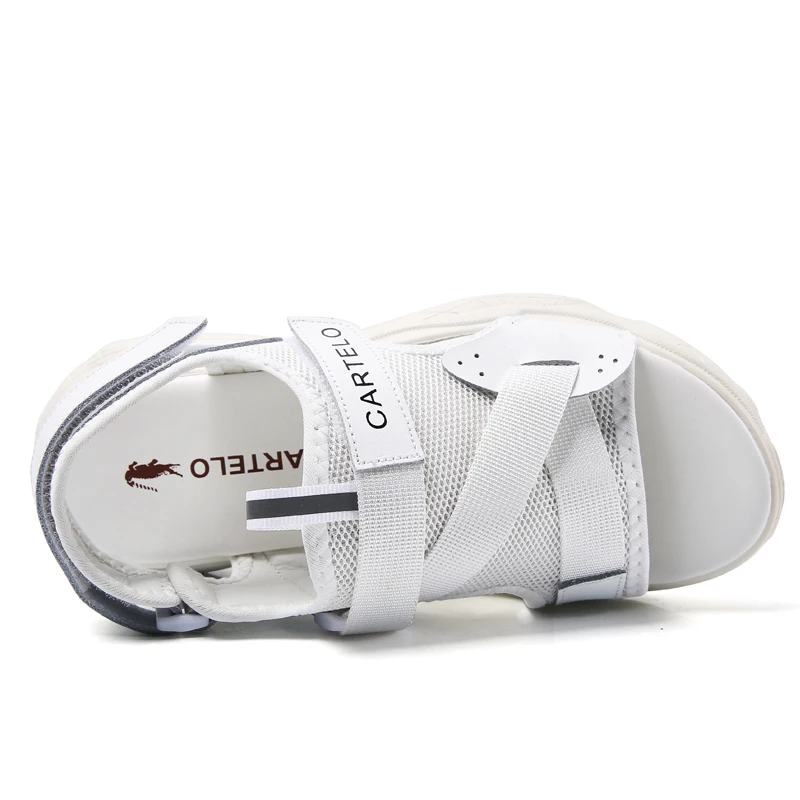 Сандалии CARTELO женские на толстой подошве повседневные пляжные туфли для