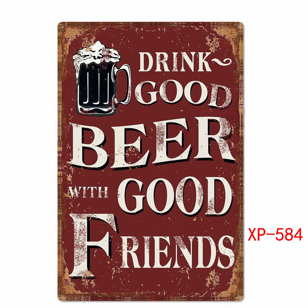 Металлический номерной знак для холодных напитков пива автомобиля жестяные