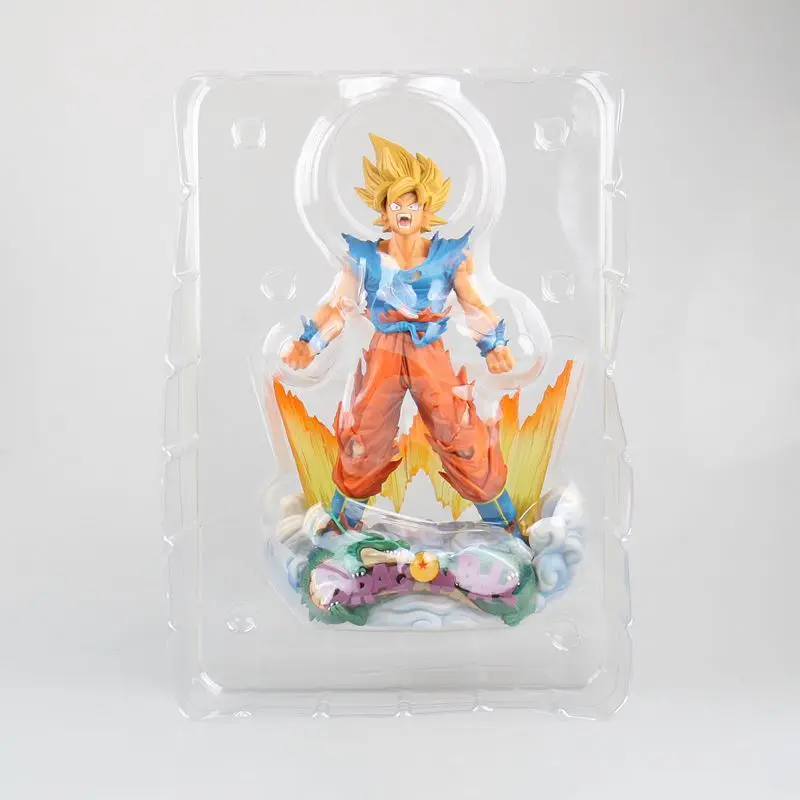 24 см Dragon Ball Z Супер Saiyan Son Goku Аниме Фигурки ПВХ Новая Коллекция игрушек для подарок