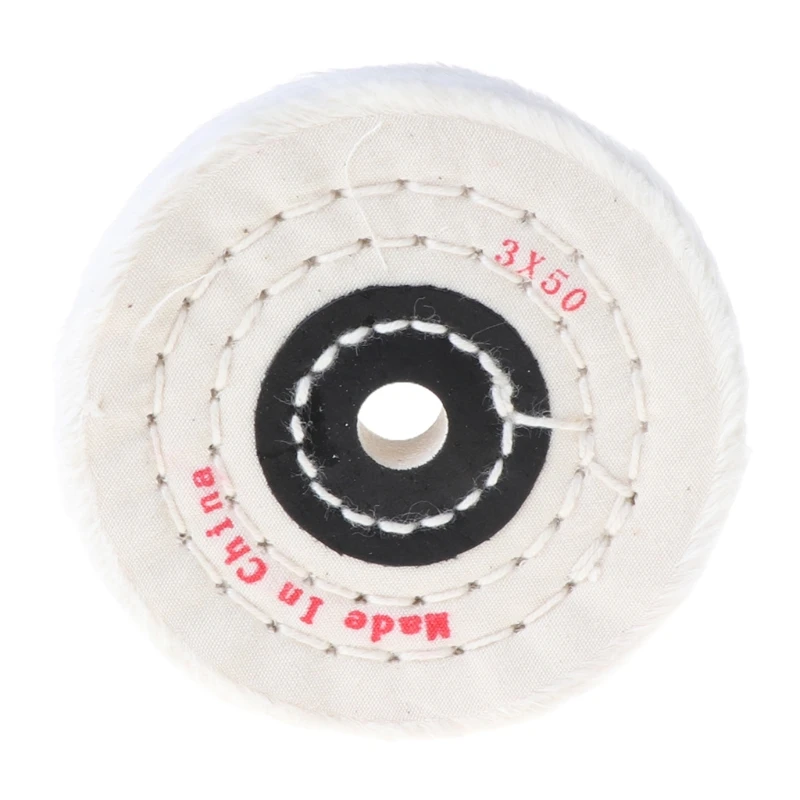 

3'' Cloth Buffing Polishing Wheel Buffer Polish Jewelry Grinder Pad Handcraft