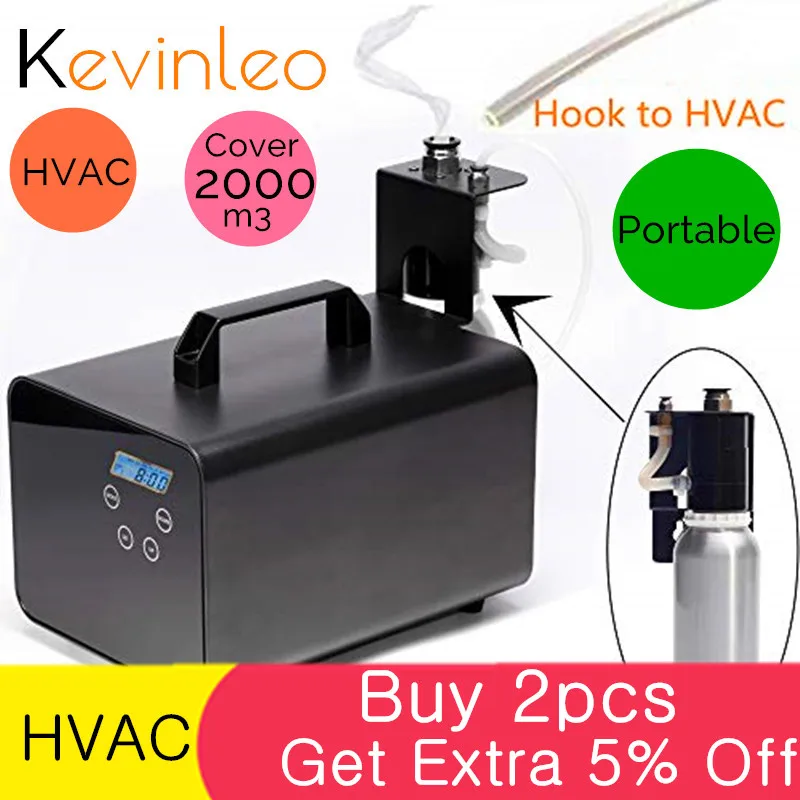 

5000m3 HVAC Scent Air Machine Cover Area 500ml Bottle HVAC, 100% Pure Essential Oil, Scents Deliver System for Home Office
