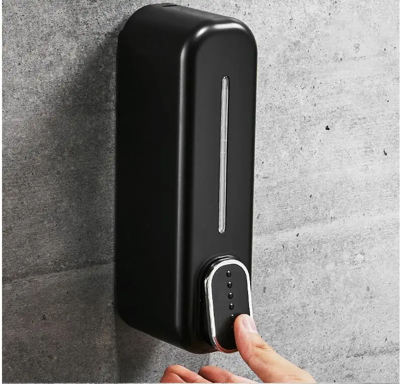 350ml bathroom liquid soap dispensers wall mounted bath shampoo dispensers liquid shower container plastic bathroom accessories free global shipping