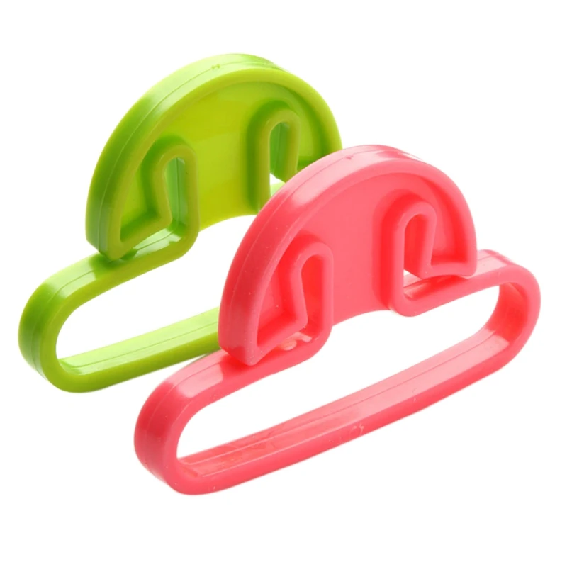 

10PCS/Set Creative Portable Lifter Bag Hanger Plastic Shopping Bag Hook Supermarket Bags Carrier Holder Storage Rack Holder