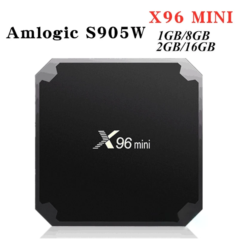 X96 Мини Смарт ТВ приставка Android 9 0 8 Гб 16 WiFi Bluetooth Google Play Smart медиа сервер