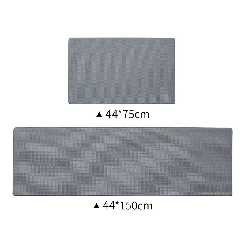 

Anti Slip Kitchen Mat for Floor Waterproof Oilproof PU Leather Kitchen Mat Non Slip Floor Mat for Living Room Bedroom Doormat