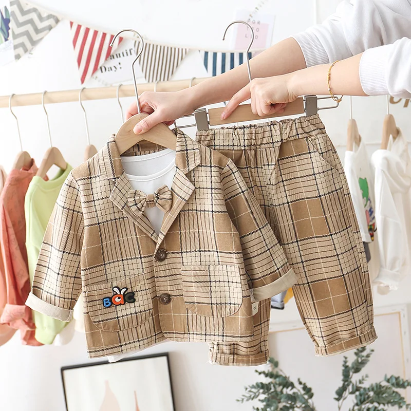 

Spring and Autumn suit for baby boy