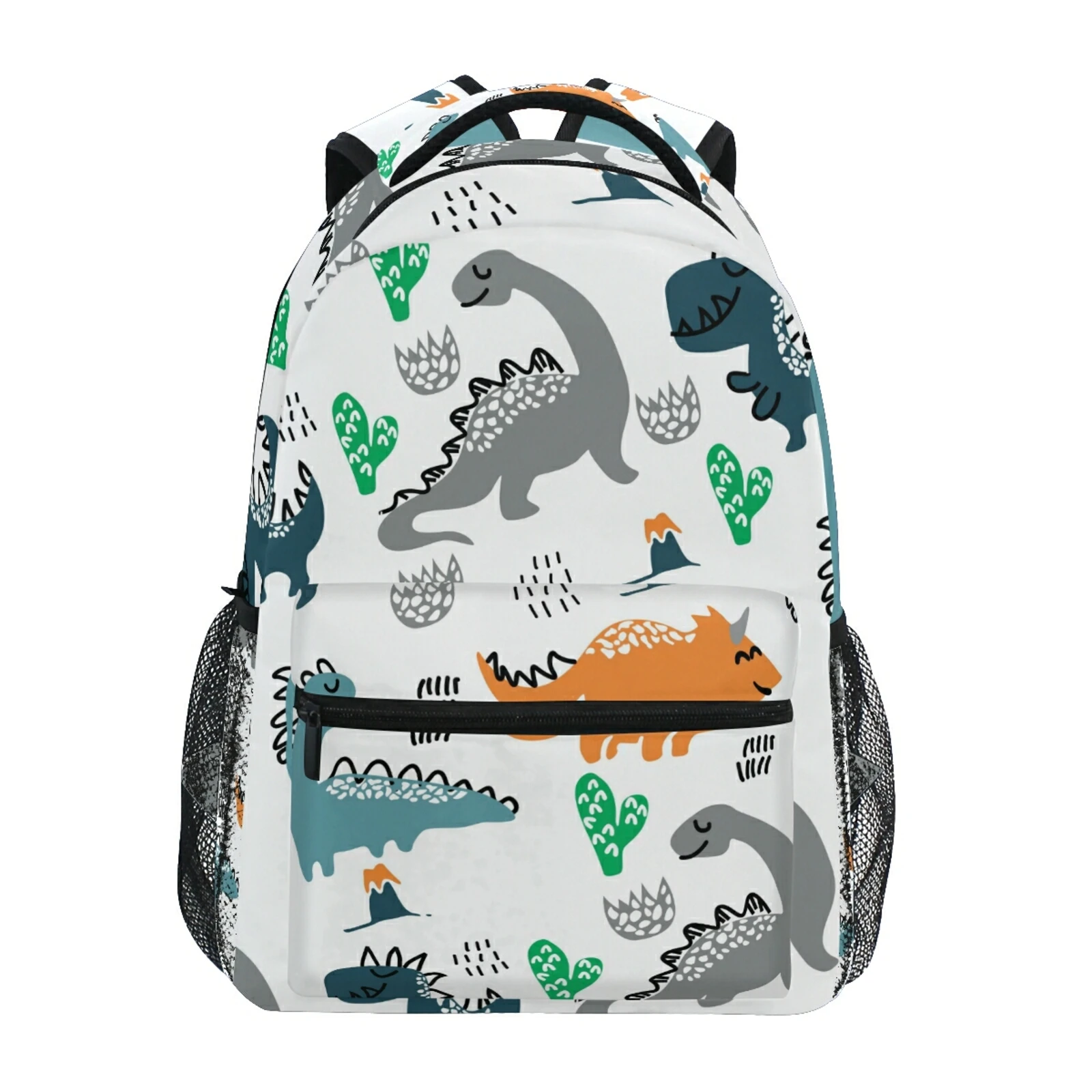 Школьный рюкзак для мальчиков и девочек с принтом динозавра, 2021