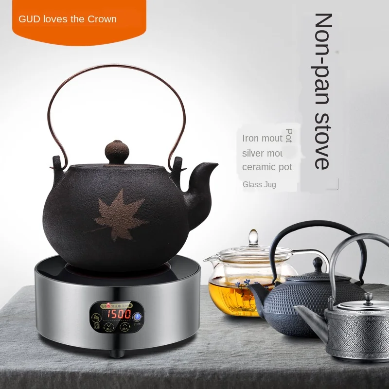 1500 Вт без излучения для кипячения воды индукции Плита Сенсор сенсорный