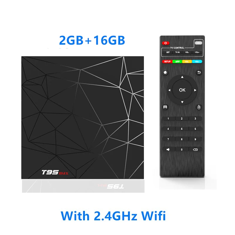 2GB16GB 4 Гб ram 64 Гб rom 6K Smart tv BOX Android 9,0 T95 MAX Allwinner H6 четырехъядерный 2,4G Wifi Youtube 16G/32G T95MAX телеприставка - Цвет: 2GB16GB