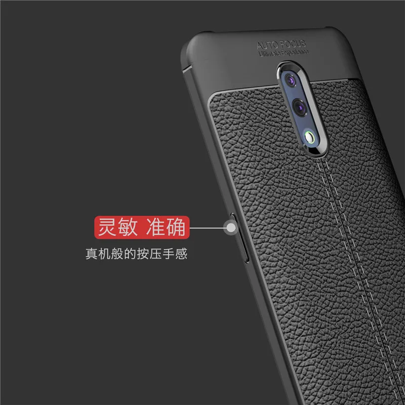 2021 for oppo reno case drop proof hybrid armor leather texture soft tpu case for oppo reno cph1917 lichi leather back cover free global shipping