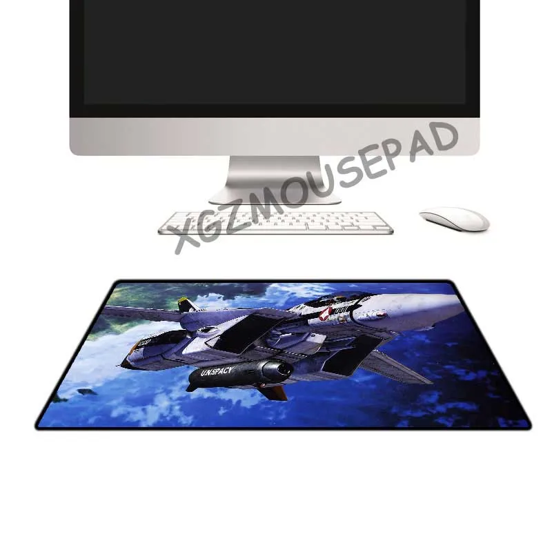 XGZ Aircraft HD Custom Extra Large Mouse Pad Black Lock Edge Computer Table Mat Speed Rubber Stripe Non-slip Washable Coasters | Компьютеры