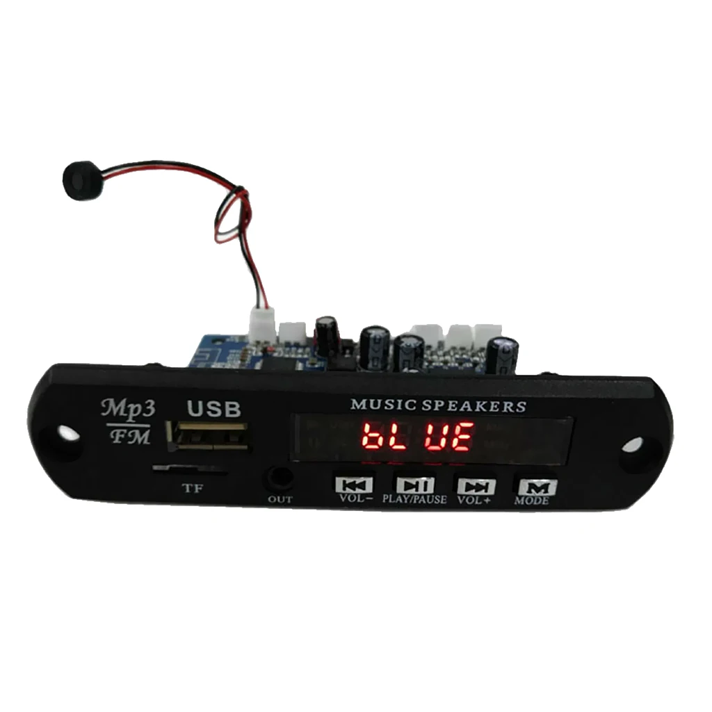 Цифровой автомобильный стерео усилитель мощности Bluetooth звуковой режим аудио