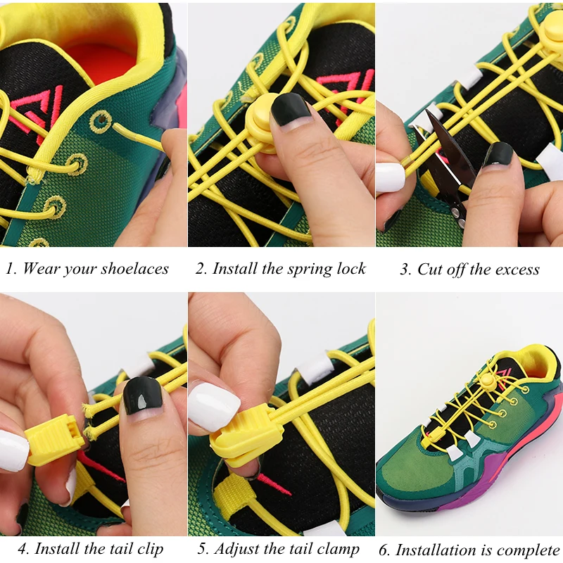

Shoelaces 50 PCS stochastic color shipping Y2104
