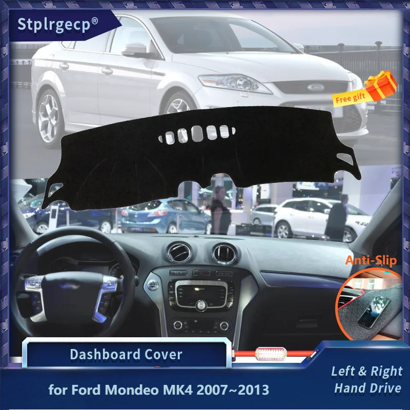 

for Ford Mondeo MK4 2007-2013 Anti-Slip Dashboard Cover Protective Pad Sunshade Carpet Dash Board Cover Carpet