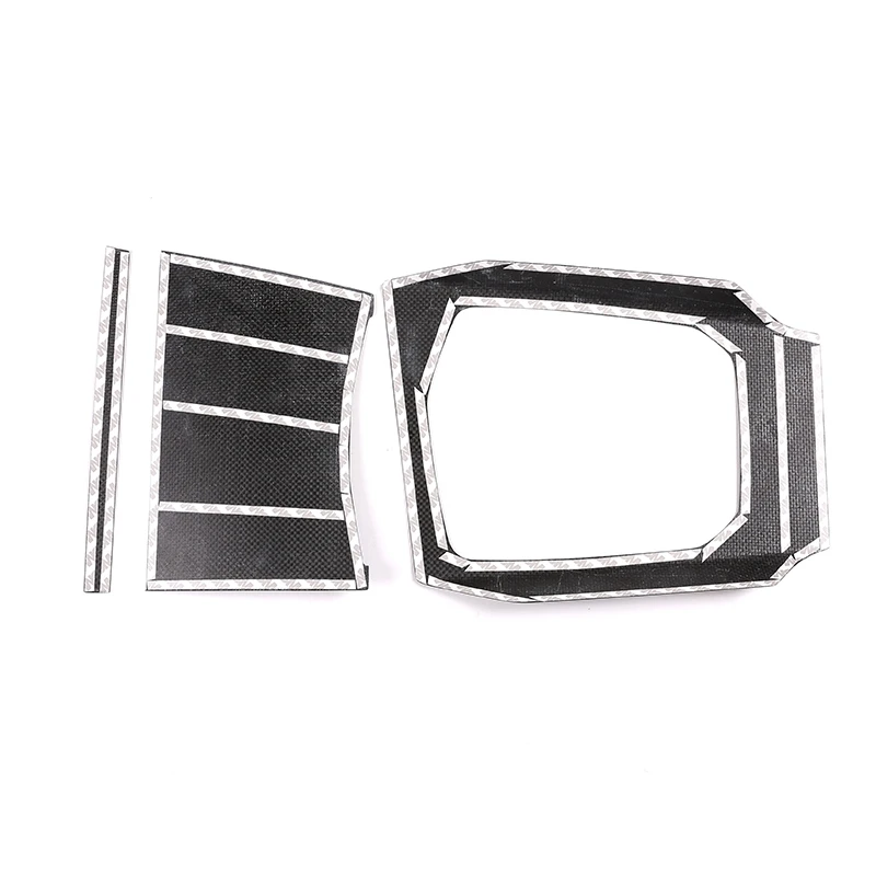 Автомобильная панель центральной консоли из углеродного волокна для BMW 3 серии G20