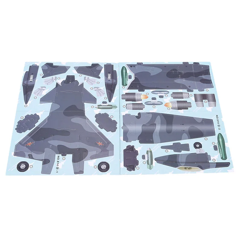 Новое поступление модель самолета 3D бумажная сделай сам Обучающие игрушки пазл