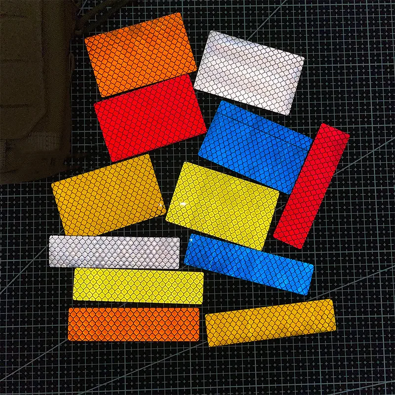 Светоотражающая табличка для подсветки рабочая улицы рюкзак ночного бега