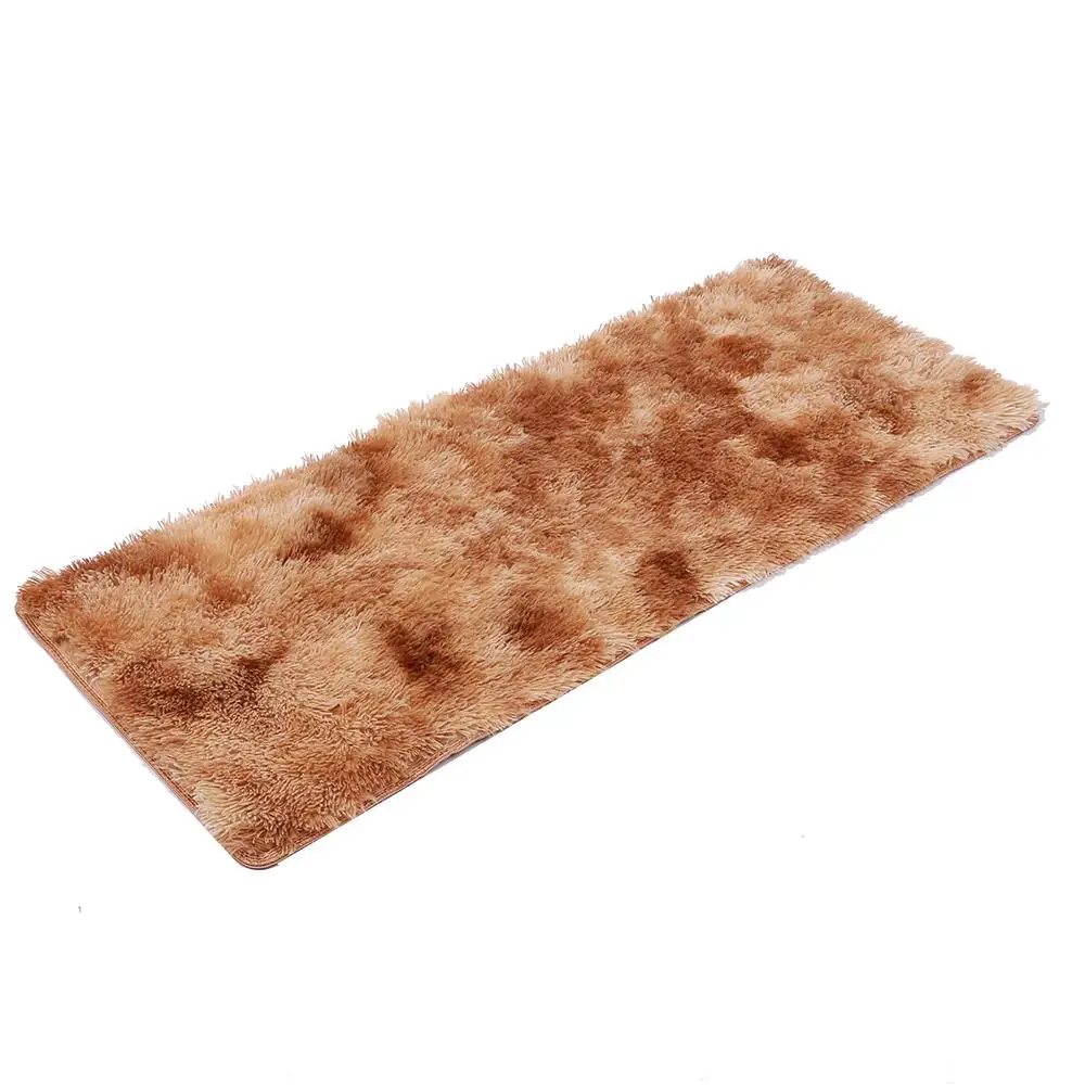 

Warm Fluffy Rugs Home Decoration 120x50cm Shaggy Floor Floor Carpet Anti-Skid Living Room Sofa Polyester Fiber Area Rug Bedroom