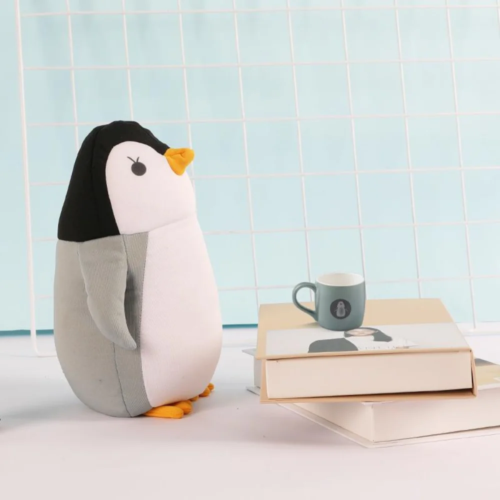 Дорожная U образная подушка в виде пингвина для шеи мягкие подушки милая