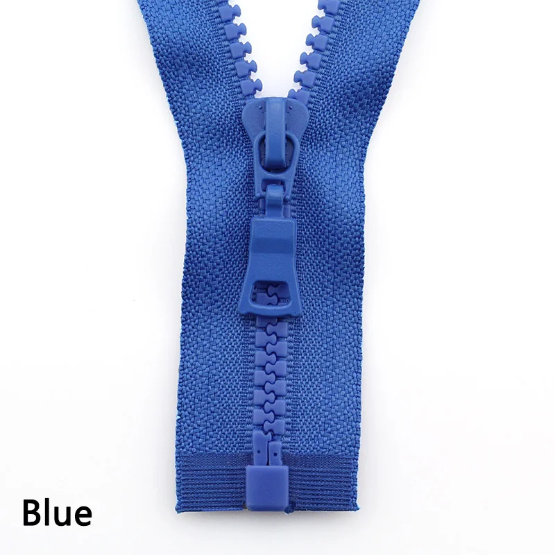 blue 5 шт. Meetee 5# молнии из смолы закрывают конец 15-25 см открытый конец 30-80 см застежка-молния швейная пуховая куртка сумки для одежды Домашний портной ремесла - Цвет: blue