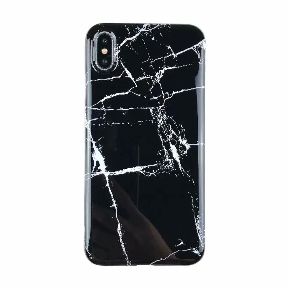 14 Мраморный X чехол s для iphone X XS Max Чехол Мягкий ТПУ задняя крышка для iphone XS XR iphone 8 7 6 6S Plus чехол для телефона - Цвет: 14