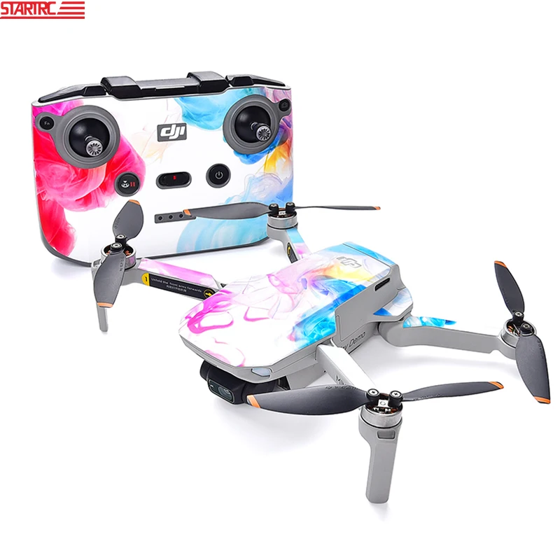 

STARTRC Mavic MINI 2 Skin Waterproof Sticker Body Skin Stickers for DJI MINI 2 Skin Drone Body Controller Sticker Accessories