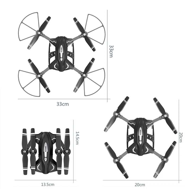 

Rc Drones With Camera Hd 480p 1080p Folding Aerial Rc Helicopter Long-range Wifi Four-axis Aircraft 0.3mp 5mp Quadcopter Toys