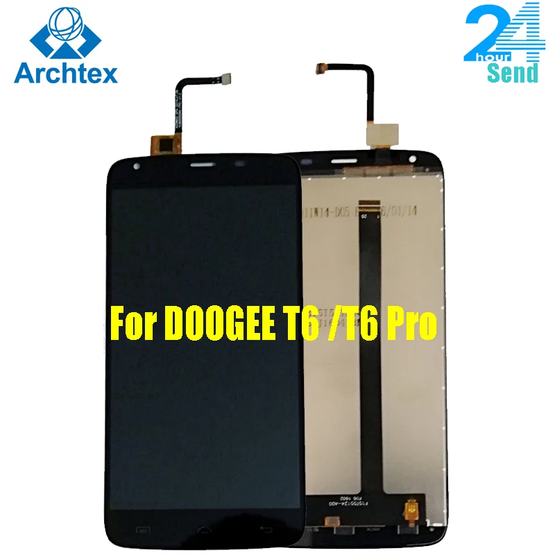 Для оригинального ЖК дисплея DOOGEE T6 + телефон pro 5 дюймов 100% протестированный экран