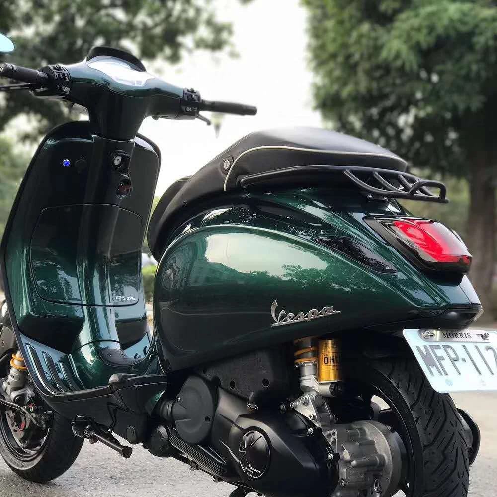 Задний кронштейн для VESPA SPRINT PRIMAVERA 150 черный серебристый спортивный багажный