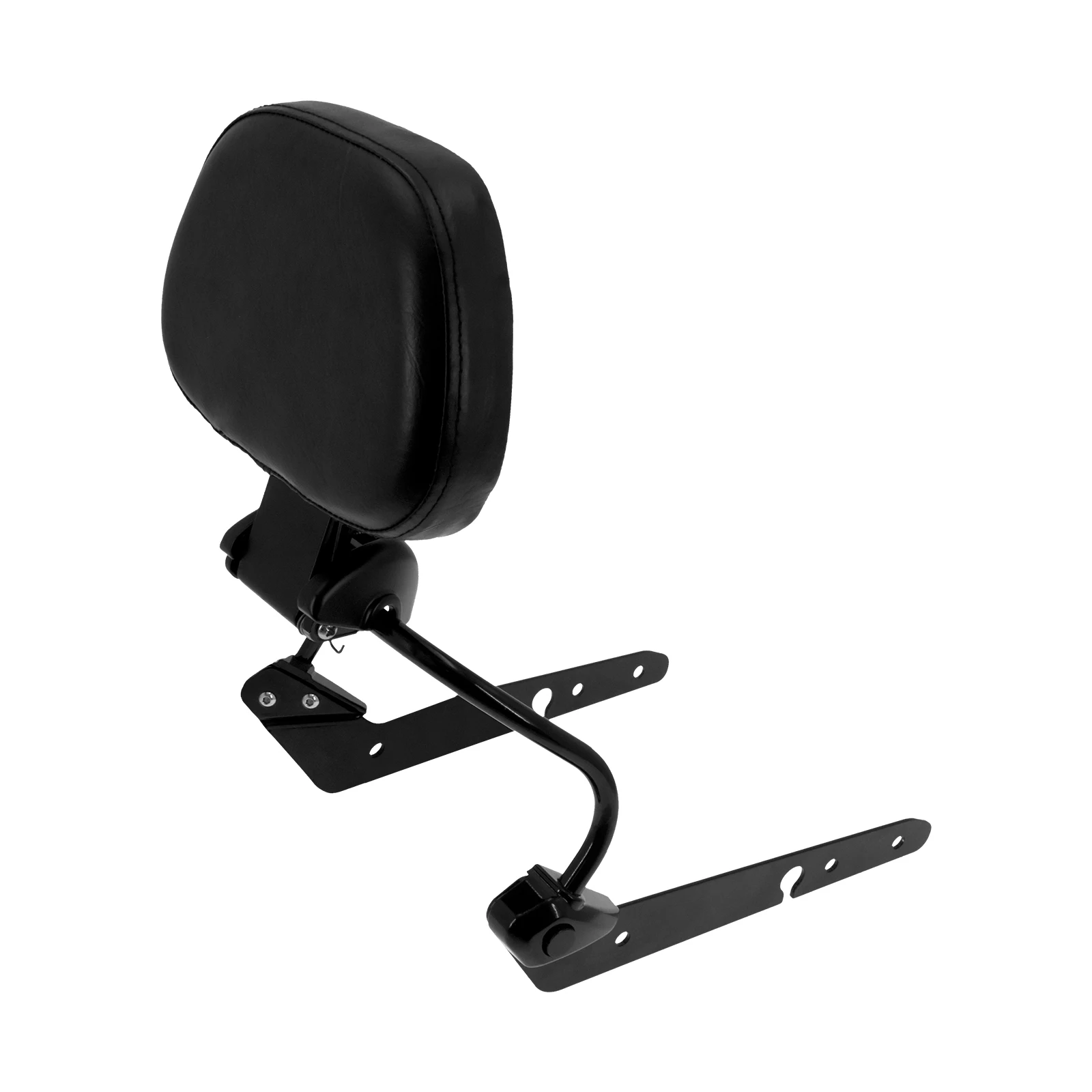 Черная передняя съемная спинка для мотоциклиста Harley Sportster XL 1200 883 Iron 2004-2021 Roadster Forty