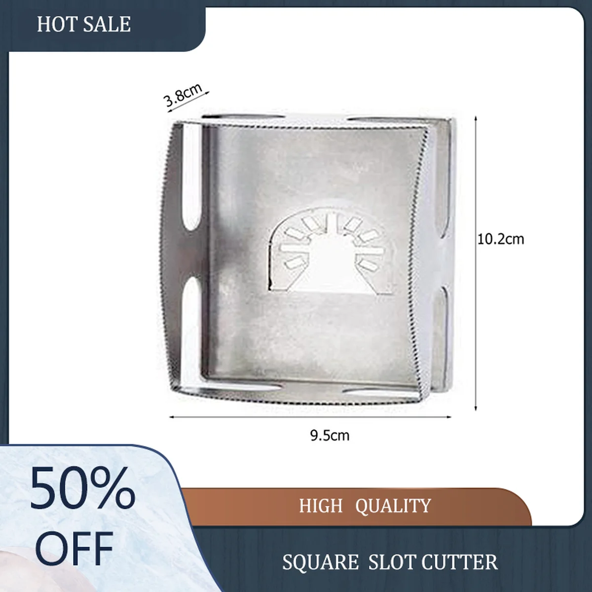 Рекламная акция резак для квадратных пазов универсальный дизайн с открытой