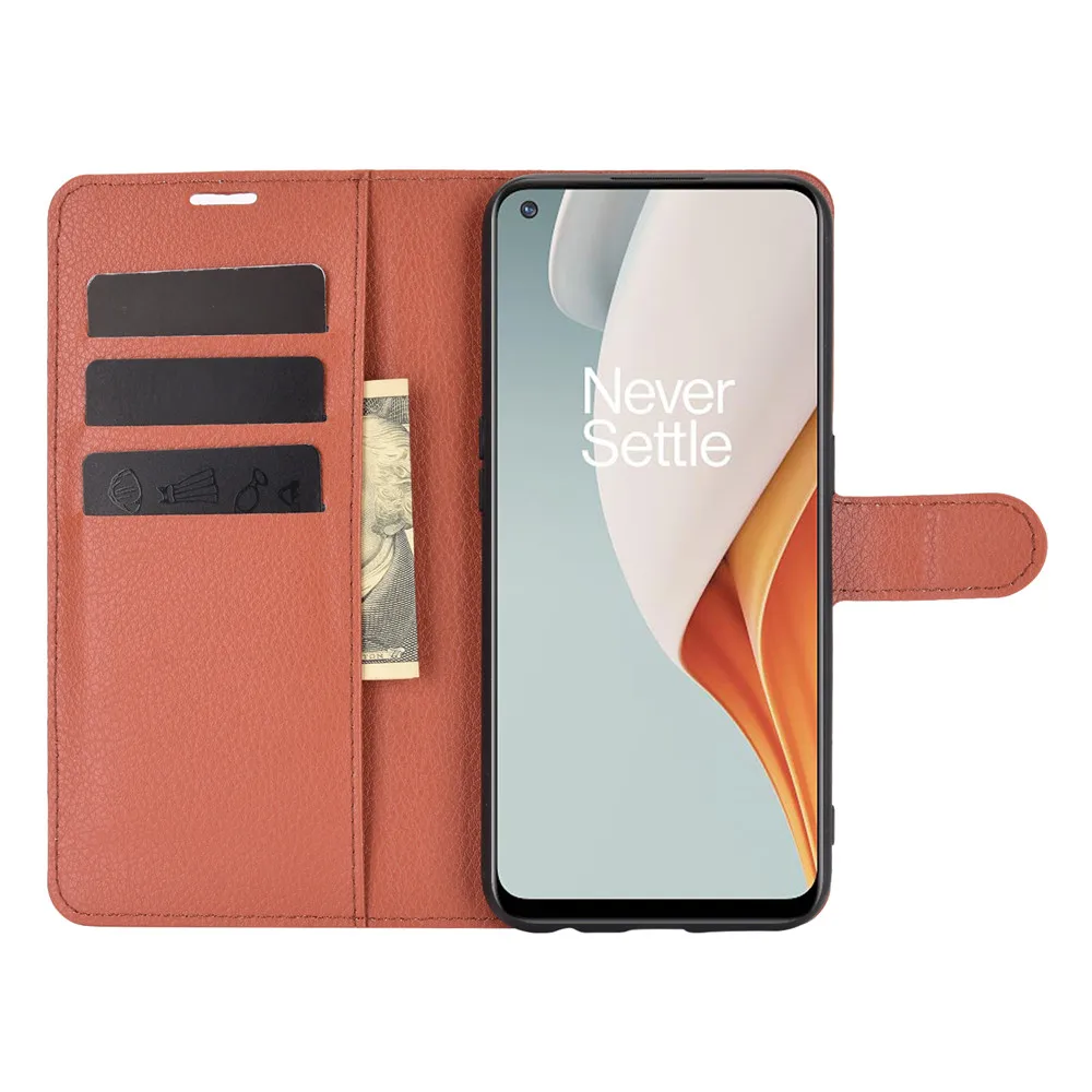 Чехол для OnePlus Nord N100 (6.52in) Обложки кошельки с отделениями карт и подставкой в виде